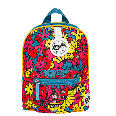 Babymel Zip & Zoe Mini Backpack, Reins and Safety Harness, Floral Brights